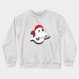 Friendly Pirate Ghost Crewneck Sweatshirt